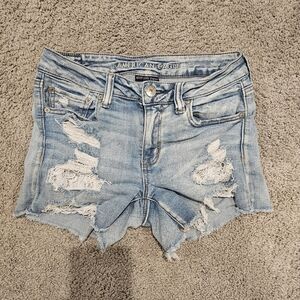 American Eagle Size 6 Next Level Stretch Jean Shorts